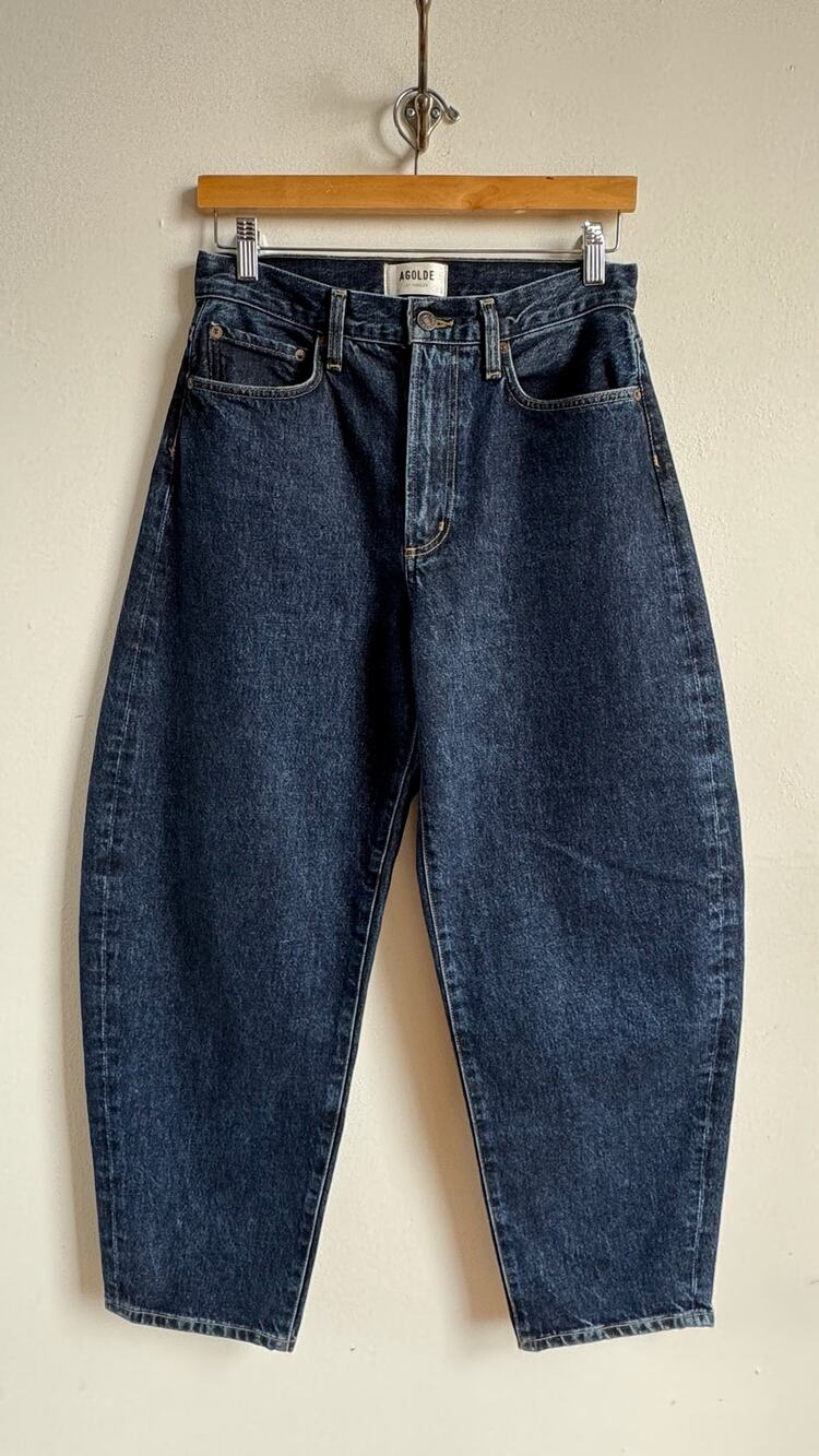 AGOLDE High Rise Balloon Jeans